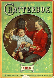 1914 Chatterbox issue cover from our vintage magazine archive