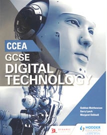 Book cover for CCEA and GCSE Digital Technology
